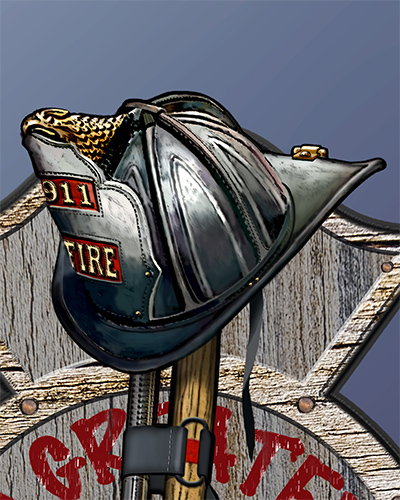 Firefighter Battle Cross - Image 5