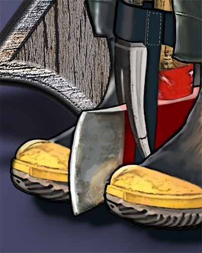 Firefighter Battle Cross - Image 2