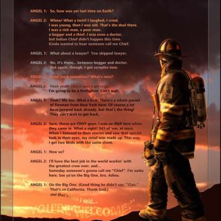 A Conversation Overheard Around Sundown